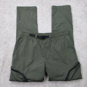 Southpole Tech Pants Mens‎ Medium (34x32) Green Cargo Pocket Belted Performance